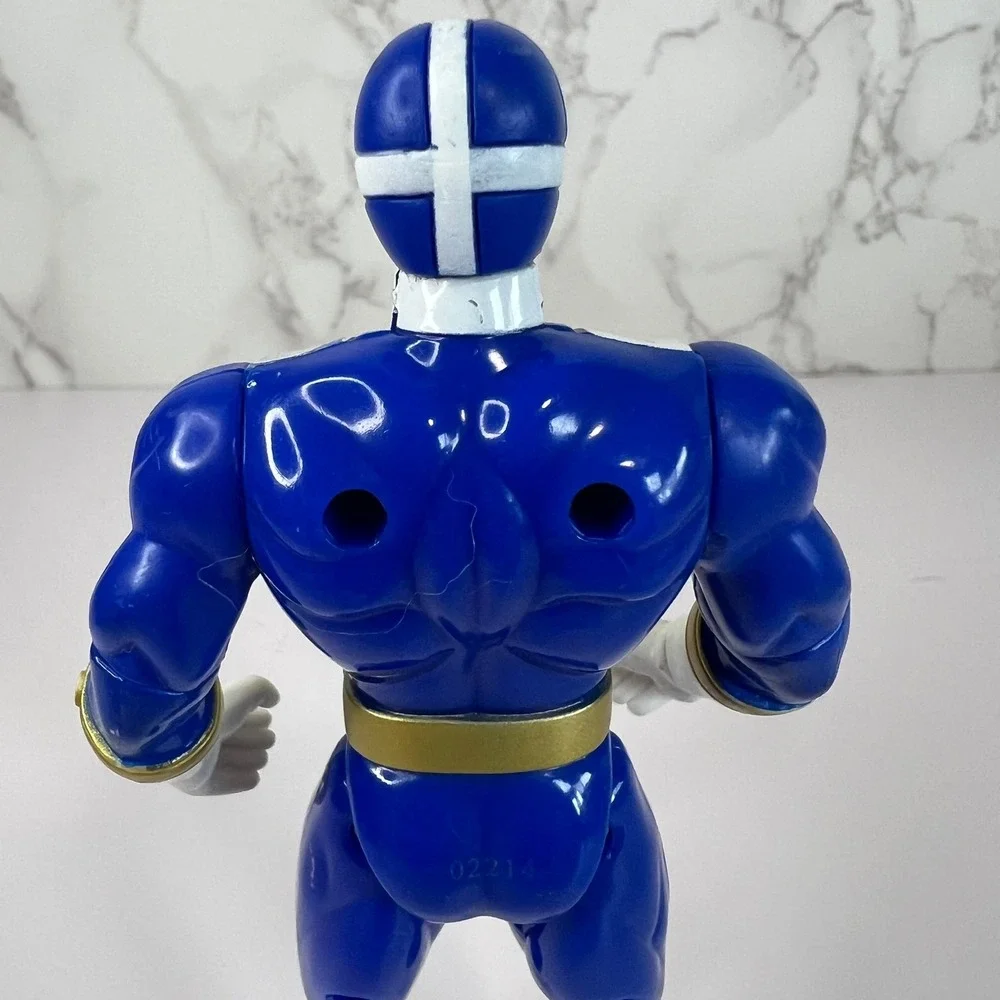 Bandai 1999‎ Power Rangers Lightspeed Rescue Blue Ranger 6